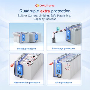 Daly Balance BMS 4S-24S 40A-500A voor lithium-ion accupakketten