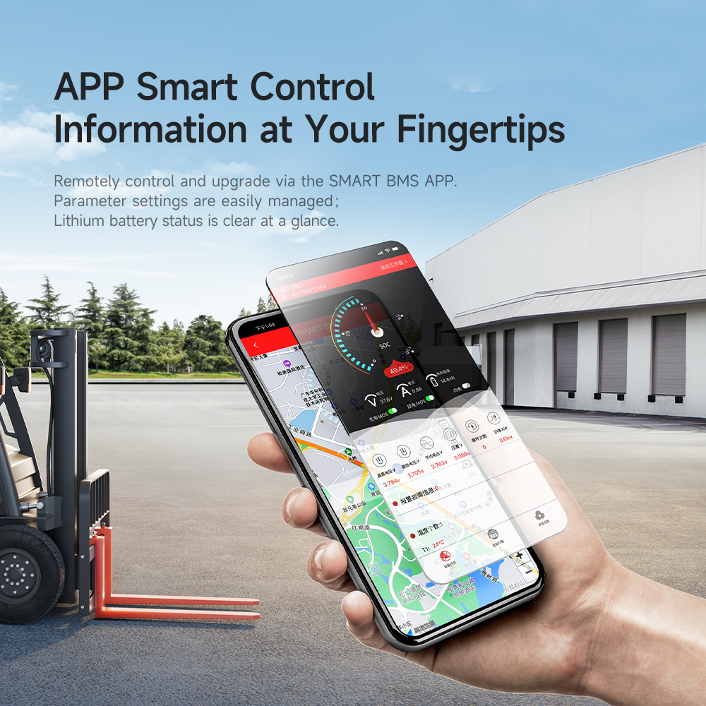 Daly Smart Yüksek Akım 600A 800A 8S-24S BMS 8S Li-ion LifePO4 Forkliftler BMS Öne Çıkan Görsel