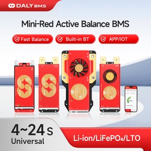 DALY BMS | Active Balancing BMS | 4S–24S | Smart Active Balancing Battery Management System | 30A–400A | LFP / Li-ion (NMC) / LTO Compatible | Auto Cell-Count| Built-in Bluetooth App Monitoring | 1...