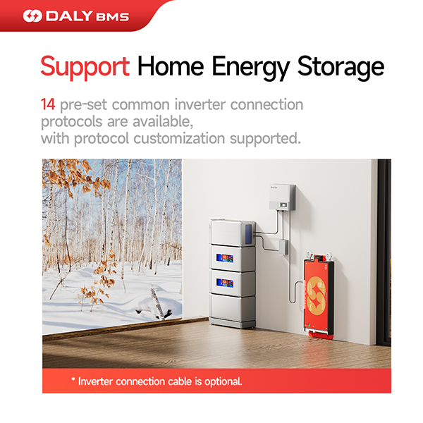 DALY BMS | Active Balancing BMS | 4S–24S | Smart Active Balancing Battery Management System | 30A–400A | LFP / Li-ion (NMC) / LTO Compatible | Auto Cell-Count| Built-in Bluetooth App Monitoring | 1A Active Balancing | Supports 14 Inverter Protocols Featured Image