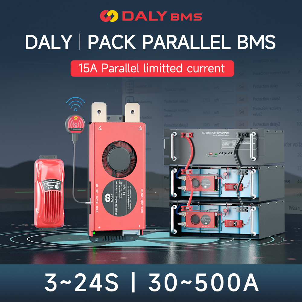Bms Parallel Connection DALY Parallel BMS 15A Featured Image