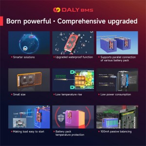 12V 100A BMS K Series ስማርት BMS 3S እስከ 24S 40A 60A