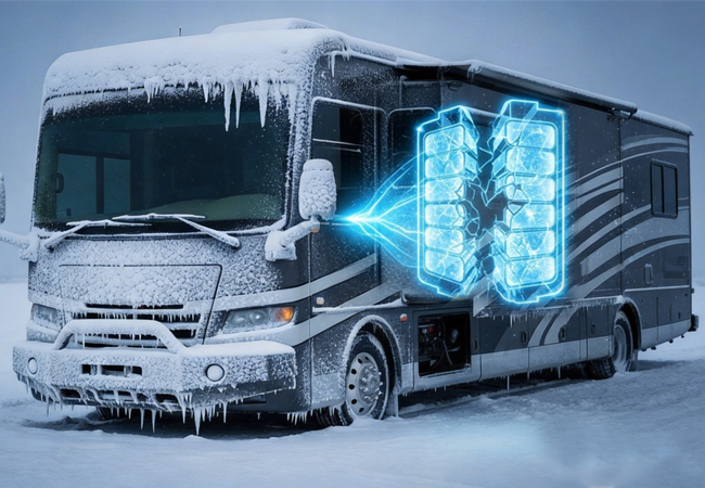 LiFePO4 Battery Heating