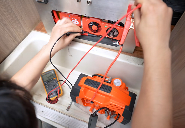 RV lithium battery BMS