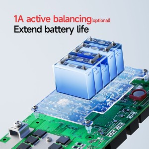 DALY BMS｜4de Gen Huis Energieberging BMS｜8~16S｜100A｜10A Stroombeperking｜Kleurskerm｜Slim Protokol｜Li-ioon & LiFePO4 Versoenbaar