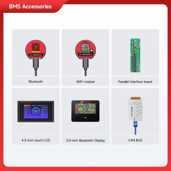 BMS Lithium Battery DALY Smart BMS Accessories Featured Duab