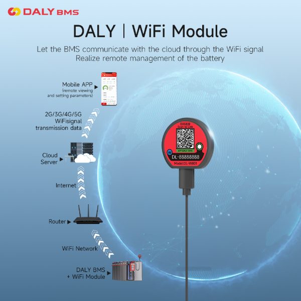 BMS Lithium Battery DALY Smart BMS Accessories Featured Duab