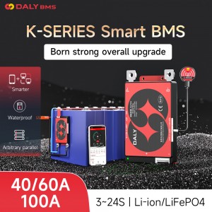 48V Lifepo4 BMS DALY K Series Smart BMS 3S to 24S 40A 60A 100A
