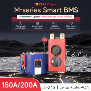 BMS 12V 200A DALY M Series Smart BMS 3S mpaka 24S 150A