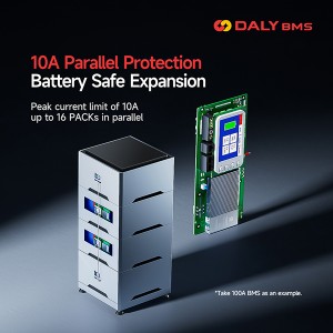DALY BMS| Smart Home Storage BMS | 8S–16S LiFePO4/NCM | 100A/200A| 10A Parallel Protection | 2A Active Balancing | Automatic Inverter Protocol Recognition