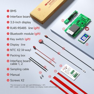 DALY BMS| Smart Home Storage BMS | 8S–16S LiFePO4/NCM | 100A/200A| 10A Parallel Protection | 2A Active Balancing | Automatic Inverter Protocol Recognition