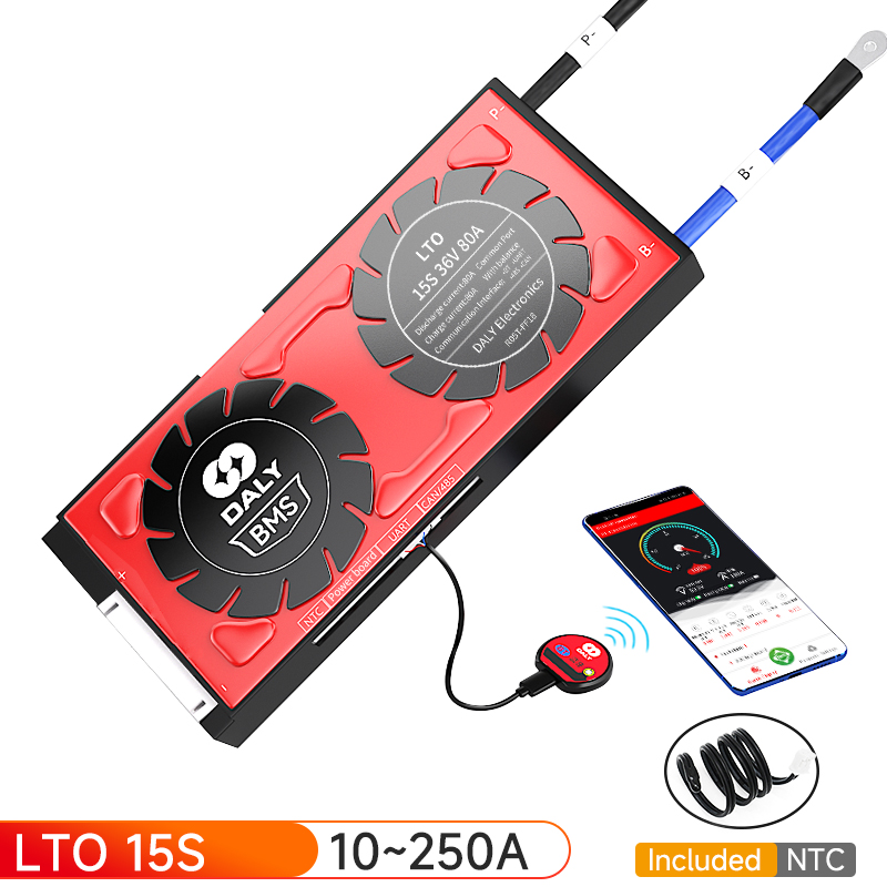 Mga Sistema sa Pagtipig sa Enerhiya sa Solar sa Daly lithium nga baterya liion 5s 10s 15s 20s 25s 100A 150A bms Gipili nga Imahe