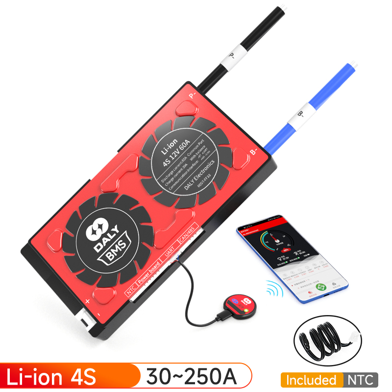 Daly Electric Sweeper Smart liion 3s 4s 7s 10s 36v 30A bms Featured Duab