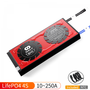 Daly bms Kay ESS pil ityòm LiFePo4 BMS 4s 12V 8s 24V 12s 36V 15s 48V 100A 250A