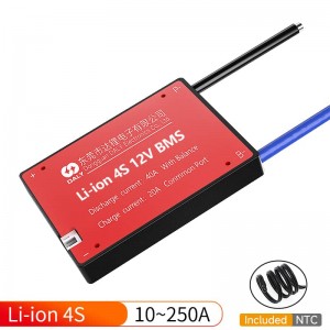 Daly solar inverter lithium battery liion 4s 12v 100A 150A bms