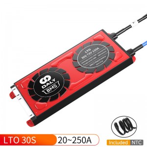 Daly lub tsheb kauj vab peb lub log hluav taws xob lto 15s 20s 25s 30s 60v 200A bms