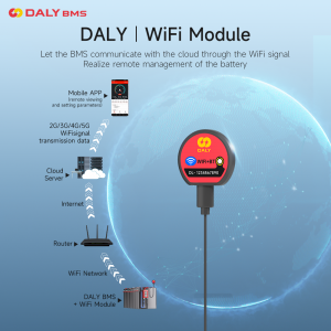 Daly accessories for lithium Battery Pack Management System wifi module smart bms