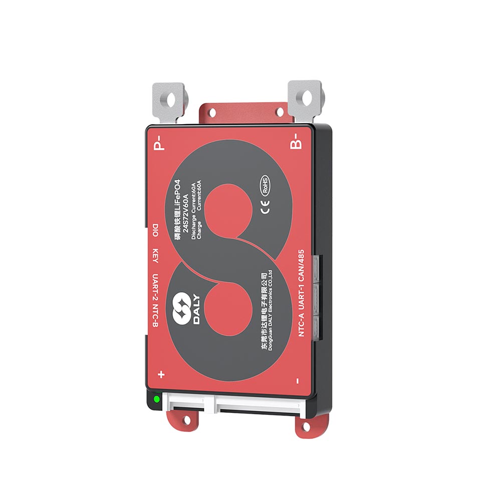48V BMS DALY K Series Smart BMS 3S kugeza 24S 40A 60A 100A Ishusho yagaragaye