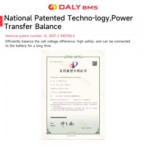 ቢኤምኤስ ከDALY 3S እስከ 16S 1A የሃርድዌር አክቲቭ ባላነር ጋር