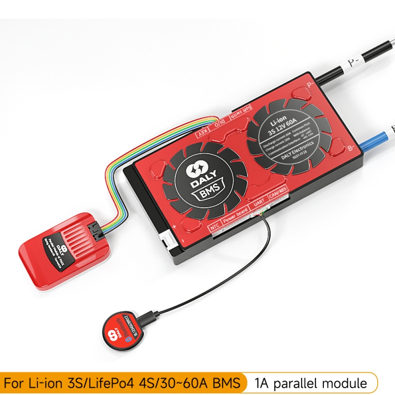 PACK პარალელური BMS LFP აკუმულატორისთვის 3-48S 40A-500A. მთავარი სურათი