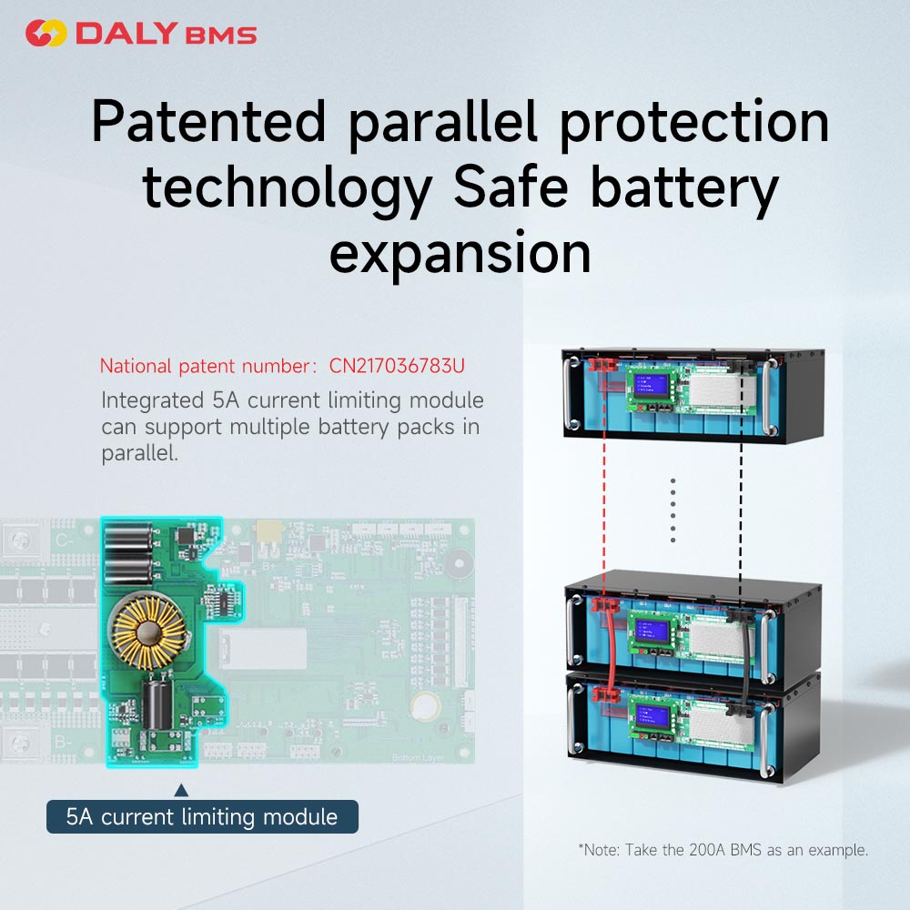 Ternary Lithium Battery Tsev Zog Cia Smart BMS 8S 16S 100A Duab Tshwj Xeeb