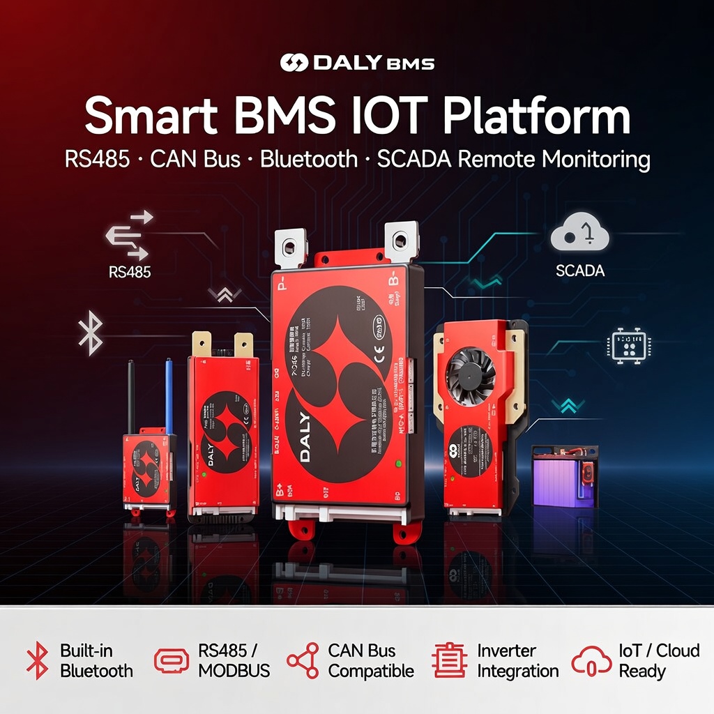 Smart BMS IoT Platform: RS485, CAN & SCADA Remote Monitoring | DALY