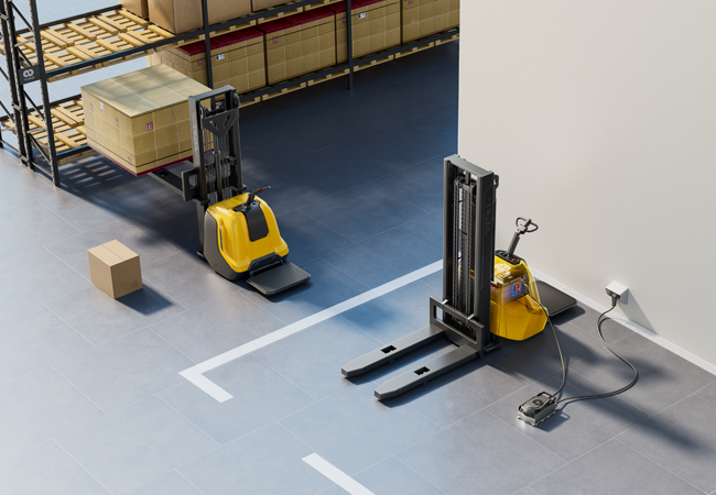opportunity charging forklift