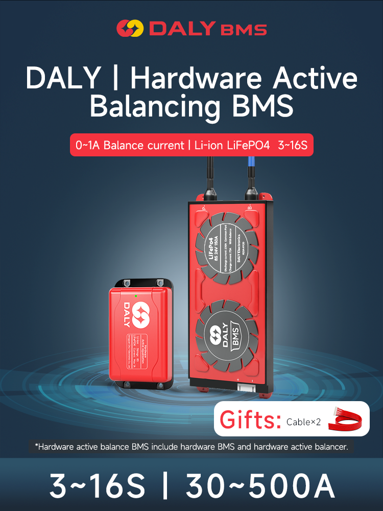 1A bms 4s lifepo4 smart active balancer smart battery equalizer 4S 8S 16S 20S 24S Lifepo4 bms cell 4s active balancer bms Tampok na Larawan