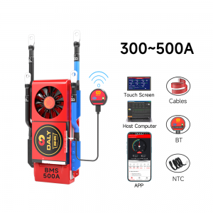 Daly Lithium Battery High Discharge Current Smart Bms Car Solar Inverter Management System Lifepo4 Bms 16S 48V 300A 400A 500A