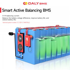 Daly Lithium Fais maus taus 1A nquag balancer lifepo4 16s 48V bms