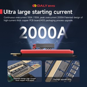 Truck Start BMS 12v 100a | 8s 12v BMS | 4s BMS lifepo4 | smart BMS lifepo4