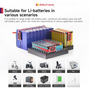 Elektrisches Gebäudeleitsystem DALY K-Serie Standard-Gebäudeleitsystem 3S bis 24S 40A 60A 100A