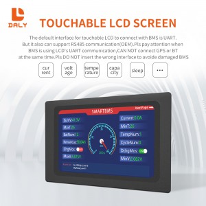 Daly BMS lithium battery Bluetooth RS485 UART CAN display wifi module 4S 12V 120A smart bms