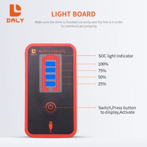 Daly BMS lithium battery Bluetooth RS485 UART CAN display wifi module 4S 12V 120A smart bms